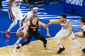 Kevin Huerter, Hawks upset No. 1 seeded 76ers in Game 7