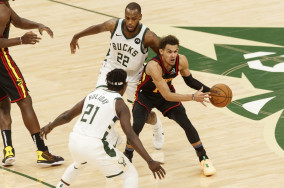 Trae Young, Hawks happy to be home for Game 3 vs. Bucks