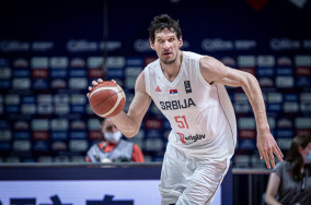 Marjanovic double-double secures Serbia the first place in group