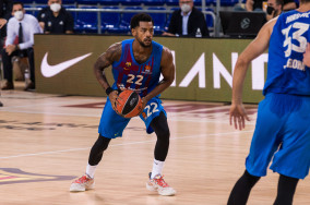 Cory Higgins is out against Joventut due to a left foot setback