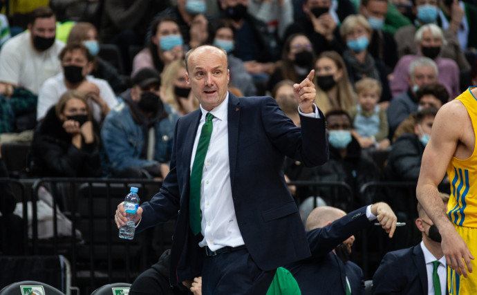 Zdovc after Zalgiris' eighth loss in a row: ‘This team is not built to be aggressive’