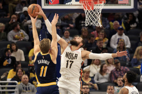 Sabonis outshines Valanciunas, as the Pacers handle the Pelicans