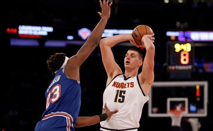 Nikola Jokic, Nuggets have easy time with Knicks