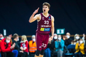 Zalgiris reportedly buy out Dovydas Giedraitis from Estudiantes