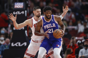 Joel Embiid outduels DeMar DeRozan as 76ers beat Bulls