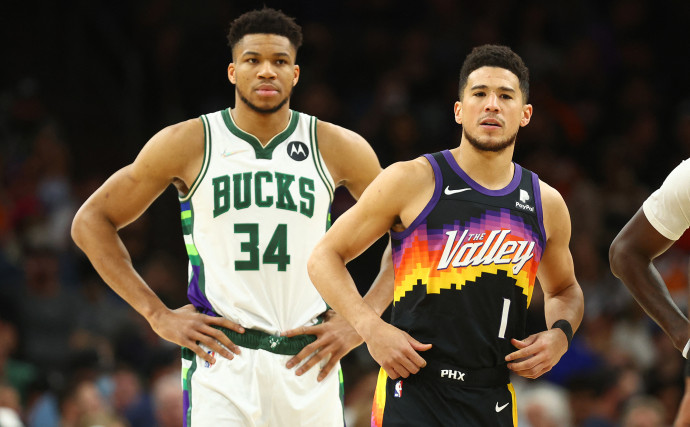 Suns team effort stops Giannis and the Bucks in NBA Finals rematch