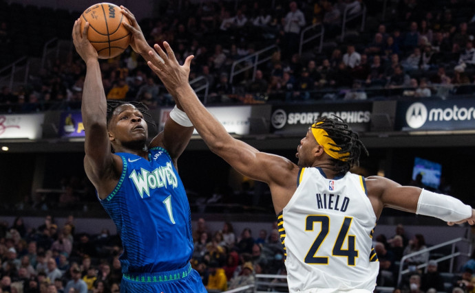 Anthony Edwards scores 37 to lead Timberwolves past Pacers