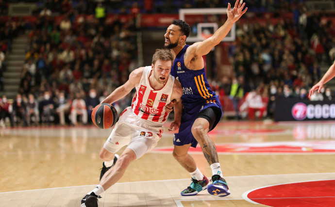 Crvena Zvezda force Real Madrid to fourth straight loss, stay in playoff race