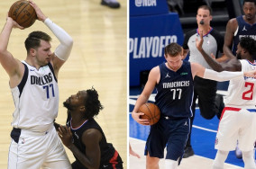 Patrick Beverley on Luka Doncic: 'He's physical and flops at the same time'