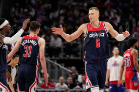 Kristaps Porzingis, Deni Avdija combine for 51 points, lead Wizards past Pistons