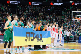 Crvena Zvezda players booed in Kaunas for not holding 'Stop the war' banner