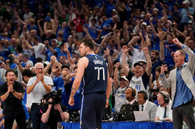 Doncic hits double-double, Finney-Smith buries eight 3-pointers, as Mavs even series with Suns