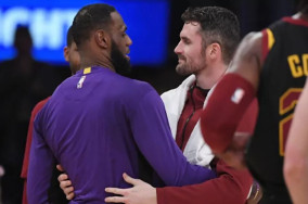 Kevin Love revealed that LeBron wants to retire in Kobe's style