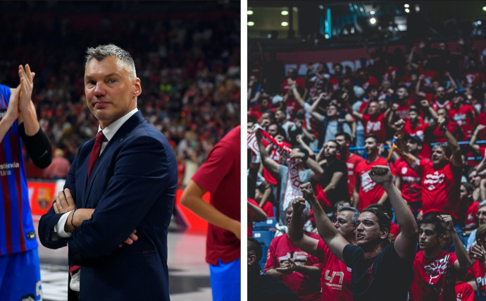 Sarunas Jasikevicius praise Olympiacos fans: 'I'm sure everyone enjoyed the atmosphere'