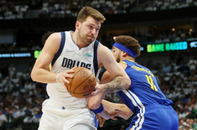 Luka Doncic, Mavs top Warriors, stave off sweep