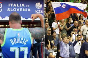 Luka Doncic mania continues as both Slovenian and Italian fans unite to see the star