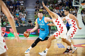 Luka Doncic puts on a show in Dragic's farewell game against Croatia