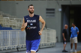 Greece in trouble: Georgios Papagiannis might miss the EuroBasket