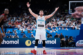 Incredible Luka Doncic's performance helps Slovenia break Belgium in fourth quarter