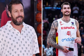 Adam Sandler congratulates Juancho Hernangomez: 'Bo Cruz!'