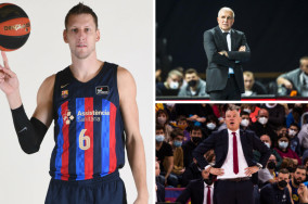 Jan Vesely compares Sarunas Jasikevicius with Zeljko Obradovic