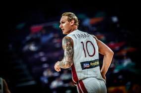 Janis Timma makes Latvia's 16-man roster for WC Qualifiers window