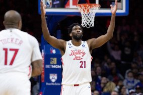 Joel Embiid makes a historic performance against the Jazz