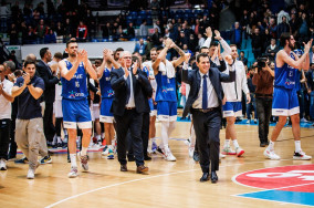 Kostas Papanikolaou gives emotional speech after Greece clinch a spot in World Cup