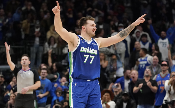 Luka Doncic reacts to his historic 60-point triple-double: 'I need a recovery beer'