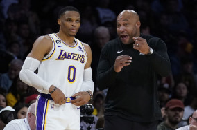 Russell Westbrook and Darvin Ham engage in locker room altercation