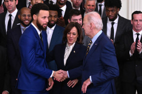 Stephen Curry joins Joe Biden council