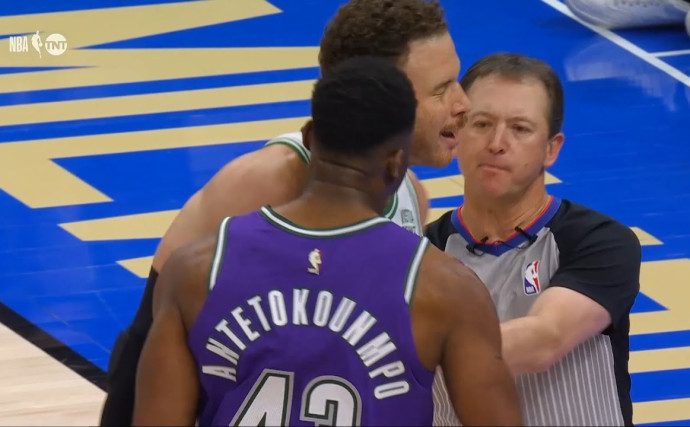 Thanasis Antetokounmpo ejected after head-butting Blake Griffin