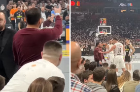 EuroLeague officials eject Partizan fan amidst chaos in Belgrade