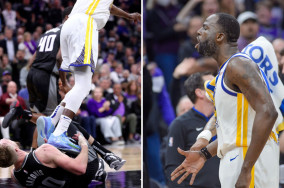 Draymond Green suspended one game for stepping on Sabonis