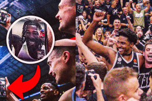 Lessort Joins Partizan's Serbian Derby Celebration Via FaceTime